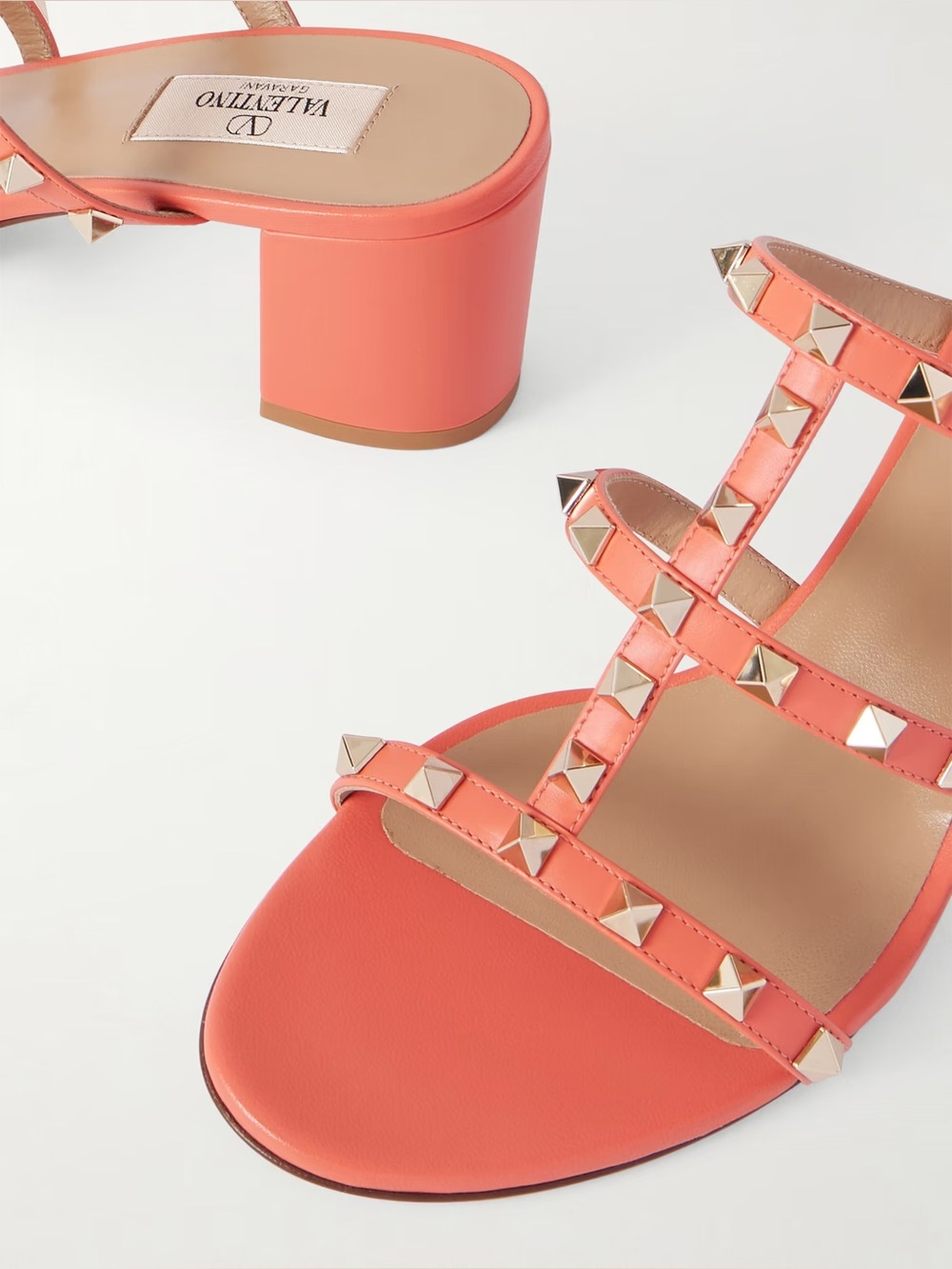 Valentino Garavani Rockstud 60 leather sandals 37